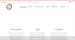 Desktop Screenshot of konditorei-suesses-leben.de